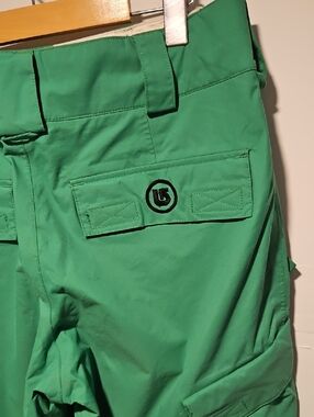 Burton Green Snowboard Pants Large Womens Vintage Tags